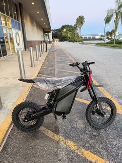 Heybike Villain electric dirt bike 45mph! Finance for $150 down payment!!