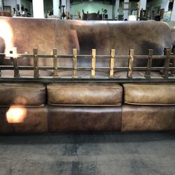 Mission Style Fireplace Fender Old English Finish Very Heavy