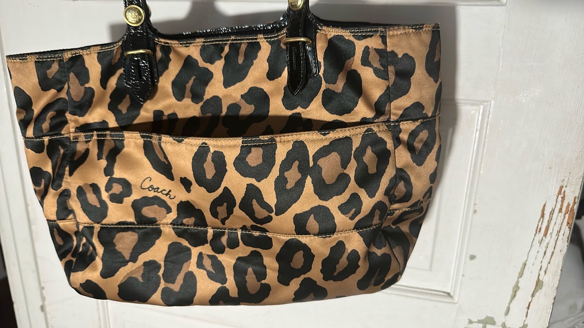 Coach Leopard Purse