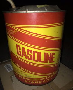 Vintage Five Gallon Gas Can