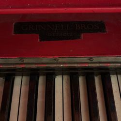 Grinnell Bros Original Piano