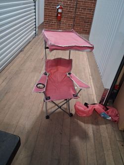 Toddler beach chair with sunshade