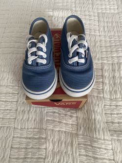 Vans Kids Navy Blue Sneakers