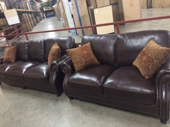 Sofa and love seat