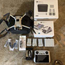 FULLY LOADED DJI Mini 3 Pro with Fly More Kit Plus 