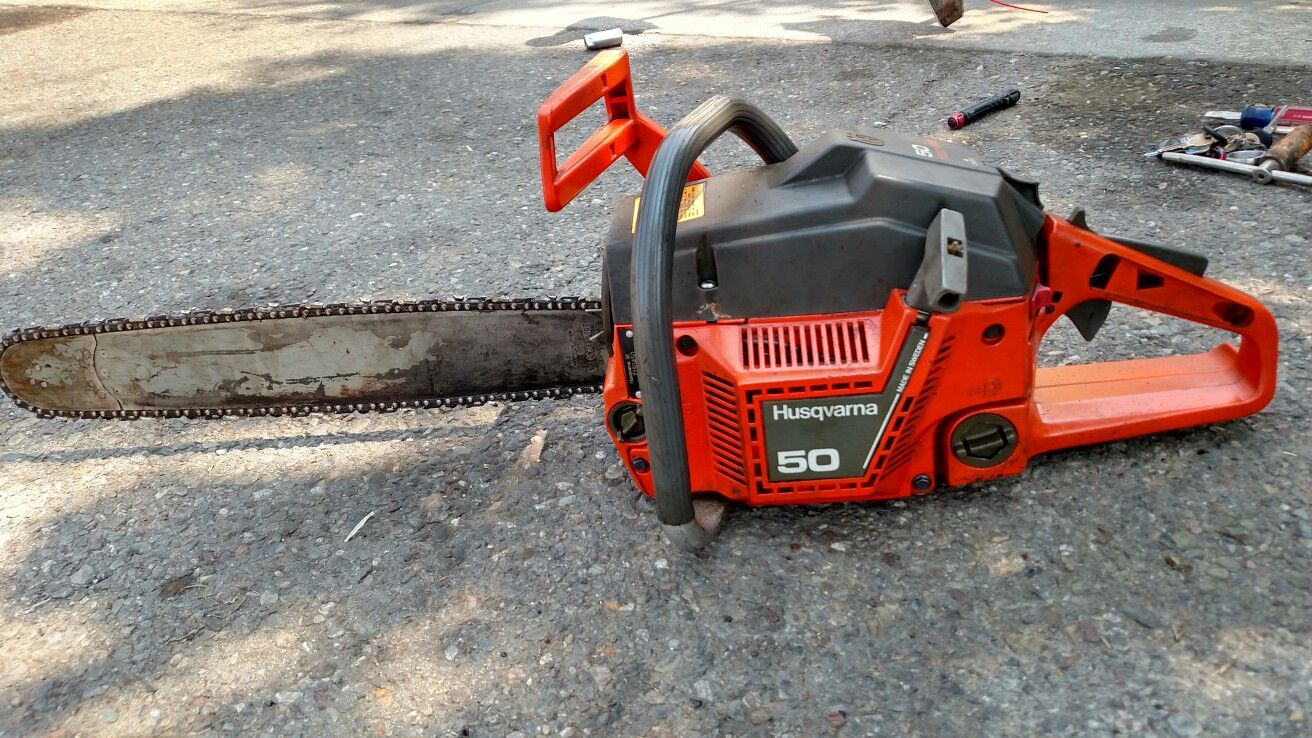 Husqvarna 50 chainsaw for sale deals