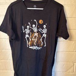 Skeleton Dancing Tee