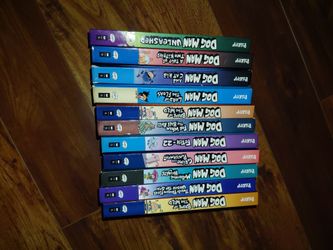 Dog Man Book Series 1-10 (Mostly Hardcover)