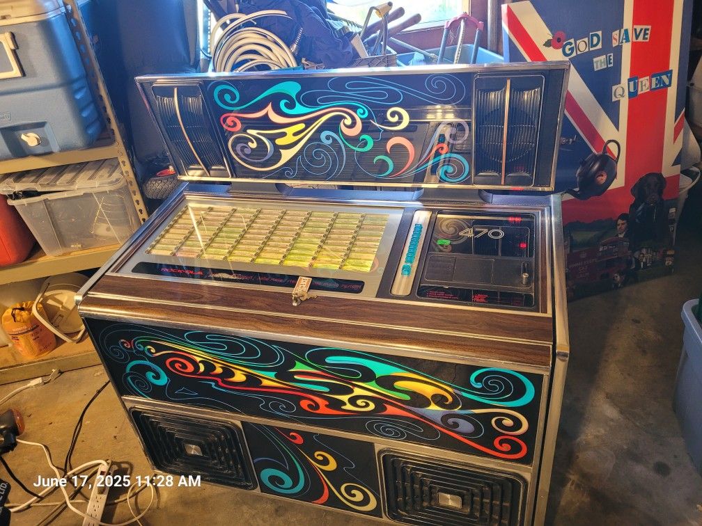 Rockola 470 "Psychedelic Lady" Jukebox