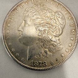 Pluribus Unum One Dollar Coin From 1878 