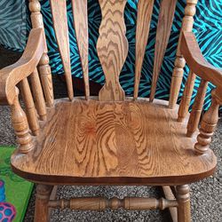 Solis oak Rocking Chair