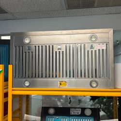 New Brano Voice Control 36" 900 CFM Convertible Insert Range Hood in Stainless Steel w/LED Light