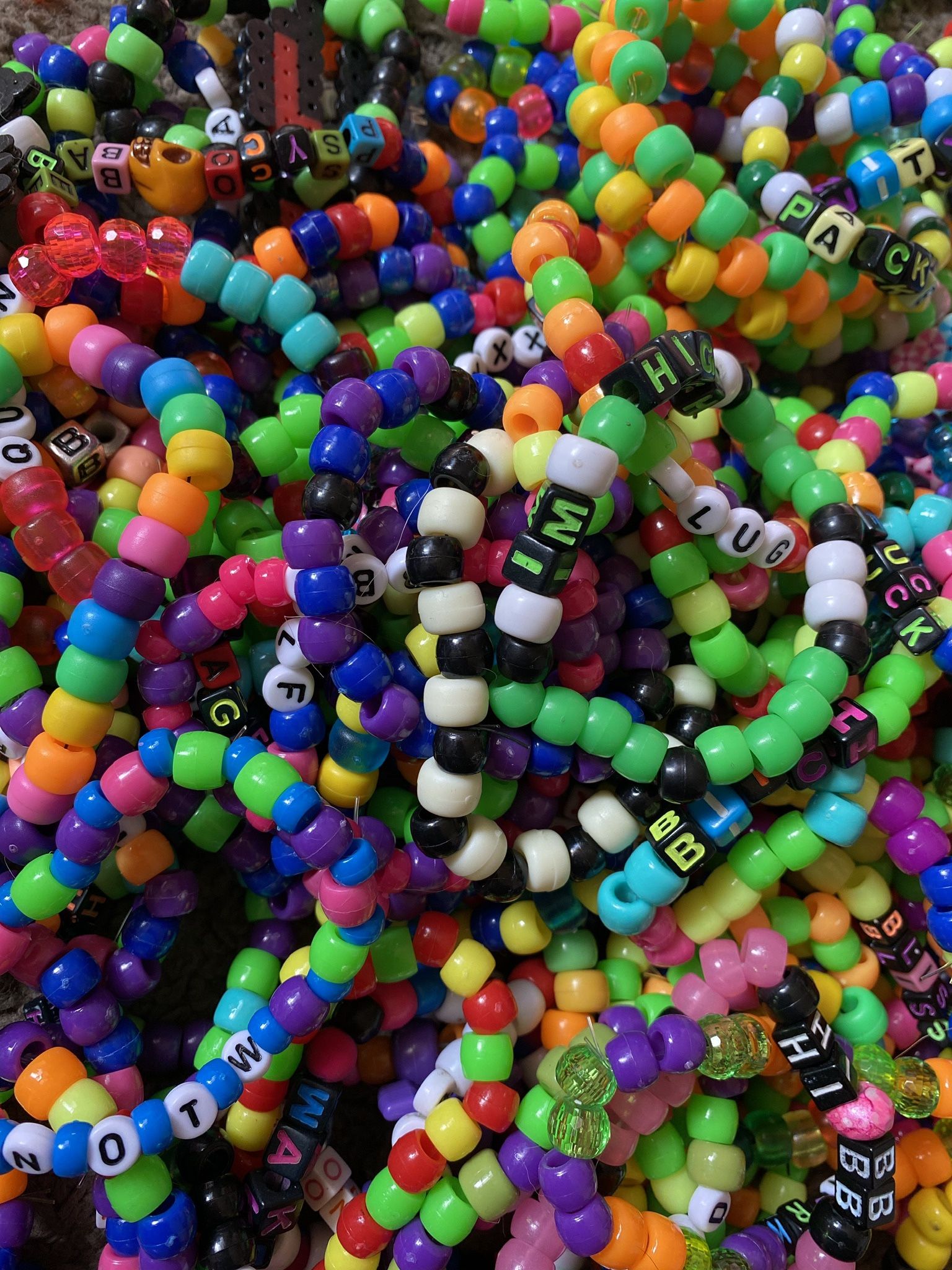 Nocturnal Wonderland Kandi & Perlers!!