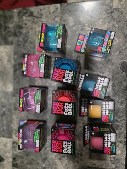 Needoh /nice cubes/mello mallo/gumdrop/fuzz ball