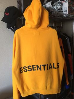 Fog essentials store graphic pullover hoodie
