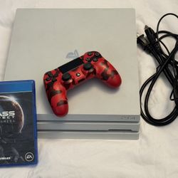 PS4 pro with Controller And Game
