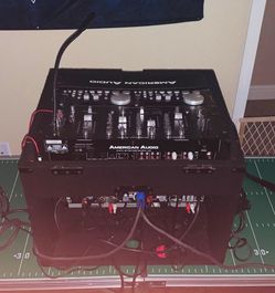American DJ profesional equipment with 2 Large Speakers