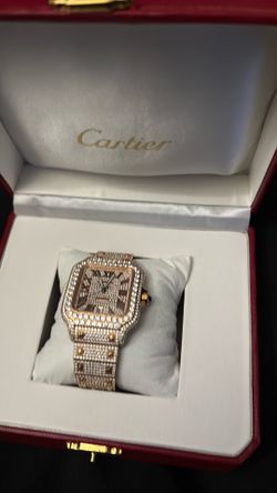 Moissanite watch