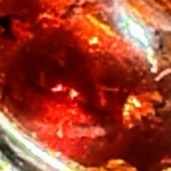 Gorgeous Natural Soul Essence Amber In Sun Shape Design