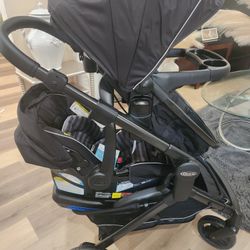 Graco Modes Nest DLX Stroller And Car Seat