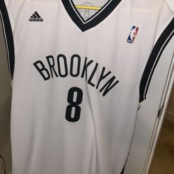 Men’s Deron Williams Adidas Brooklyn Nets Jersey (Medium)