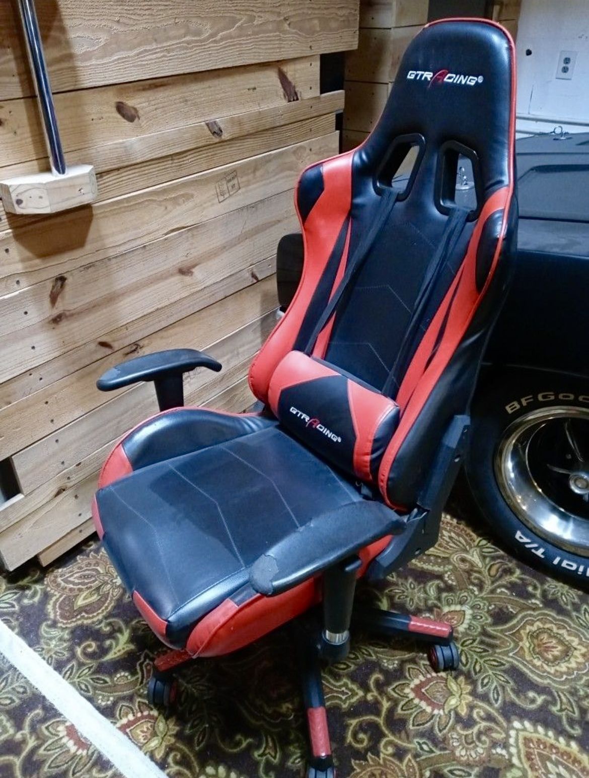 Red Gamer Chair Office Chair