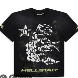 black and green hellstar shirt 
