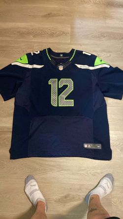 Nike Seattle Seahawks #12 NFL Jersey on  field
