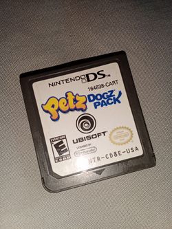 Petz Dogz pack DS video game (firm Price)