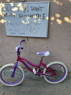 Dynacraft 20 “ Girls Rules Bike