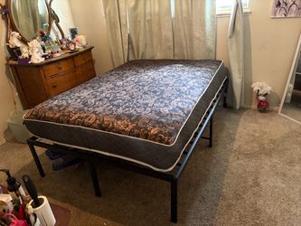 Full size. Mattres and solid frame. $150