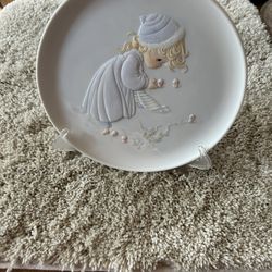 Precious Moments Plate