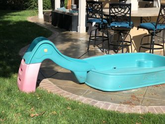 STEP Big Splash Center Swimming Pool Slide Rare Hard to