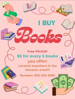 I buy books!