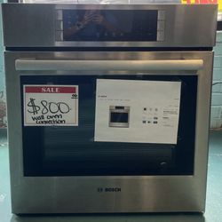 BOSCH WALL OVEN ** STAINLESS **-20% OFF DISCOUNT