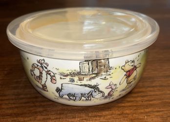 Winnie The Pooh Bowl With Lid