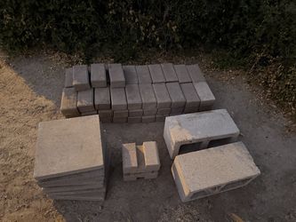 FREE Pavers, Cinderblocks, Stepstones