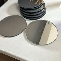 9 Small Round Mirrors