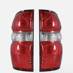 Toyota Tacoma 2001 - 2004 Tail Lights Brake Lamps Left & Right ALL Red 
