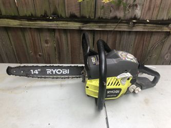 14 inches Ryobi chain saw comes with hard case