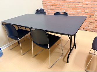 Brown folding table 36x96 new still in the box