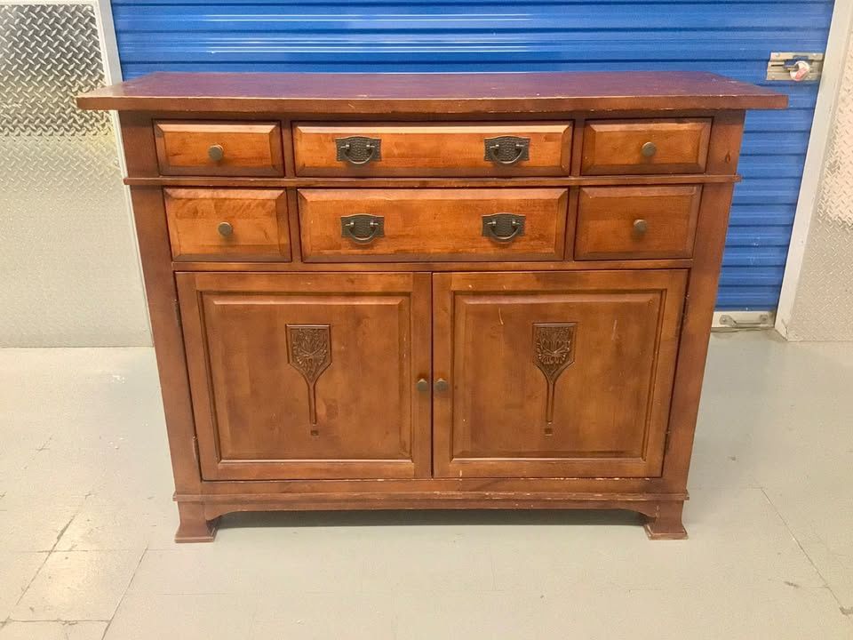 Wood Buffet Or Sideboard - Will Deliver