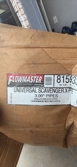 3” Scavenger X-Pipe