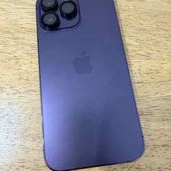 iPhone 14 Pro Max Unlocked 128gb Like New Deep Purple T-Mobile/Sprint At&t Verizon Metro Boost Mint Cricket Wireless Ready