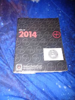 Nfpa 70 2014 Electrical Code Book Good Condition 