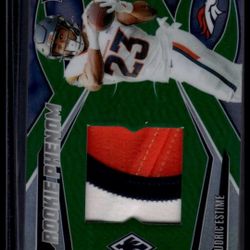 Audric Estime Jersey Card