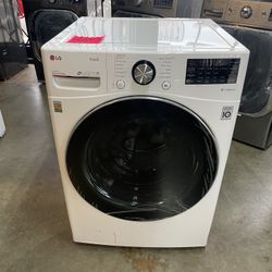 New LG ThinQ Front Load Washer 4.5 Cubic Feet