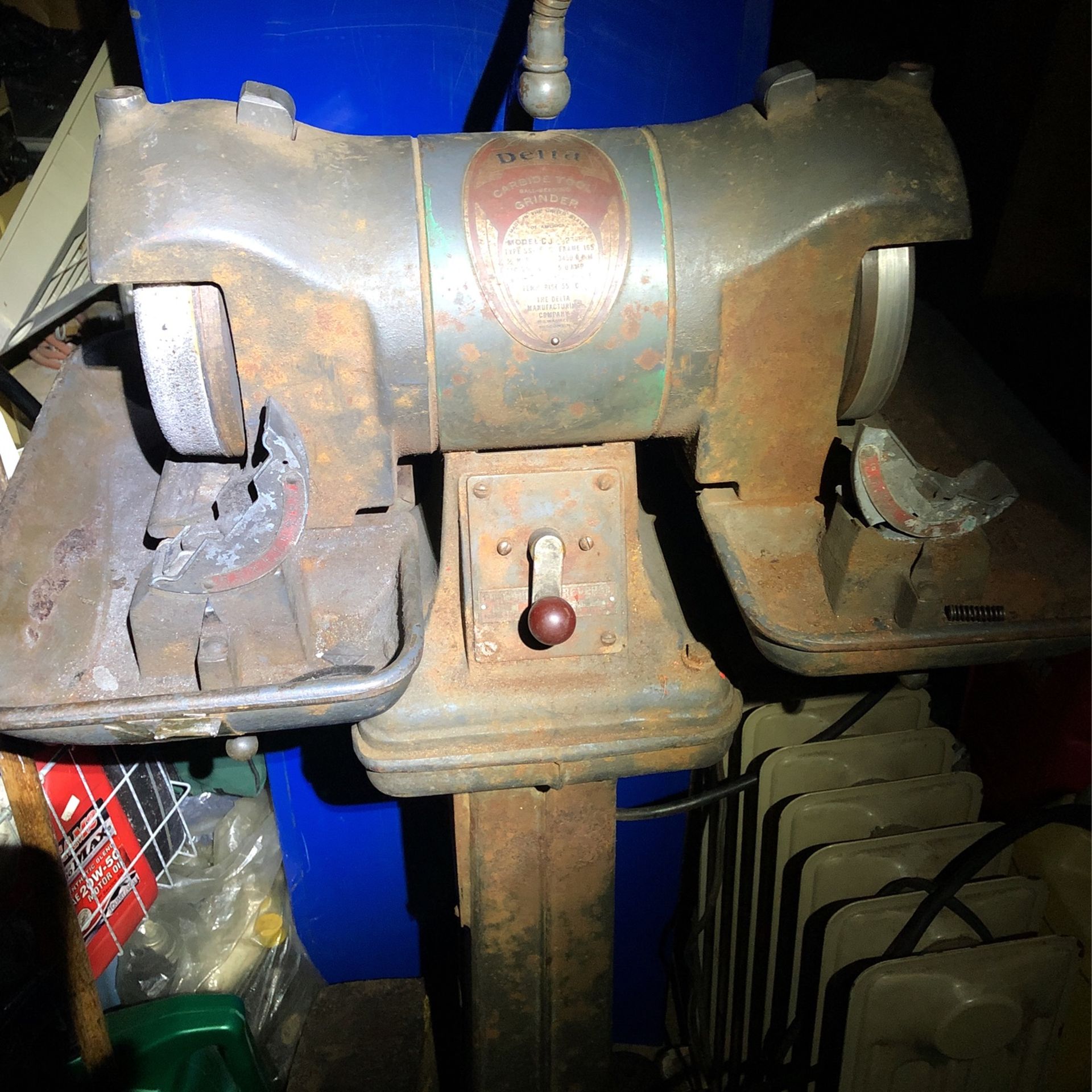 Delta Car Bide Took Bal Bearing Grinder Model Cj23505