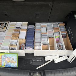 MOVING SALE! POKEMON CARDS, VIDEO GAMES, CONSOLES, SPORTS CARDS, AUTOGRAPHS! ETC