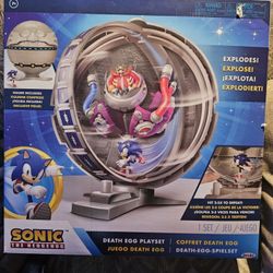 Sonic The Hedgehog 2.5 Action Figure Death Egg Playset with Sonic